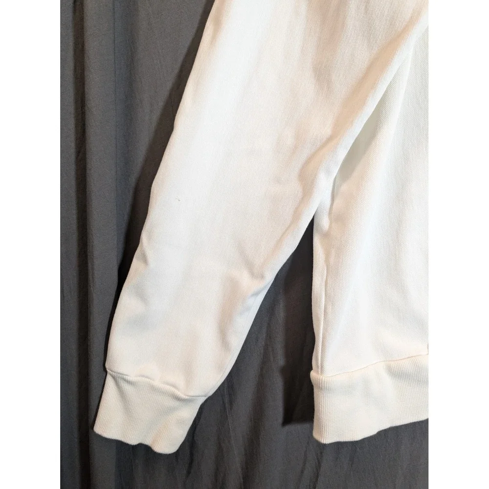 True Religion Sweatshirt Mens‎ XL White Crewneck Long Sleeve Pocket Pullover Top